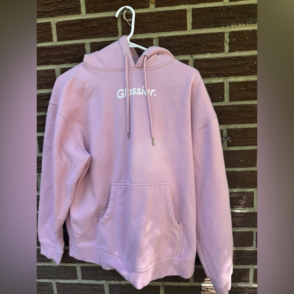 Glossier Soft Pink Sweatshirt